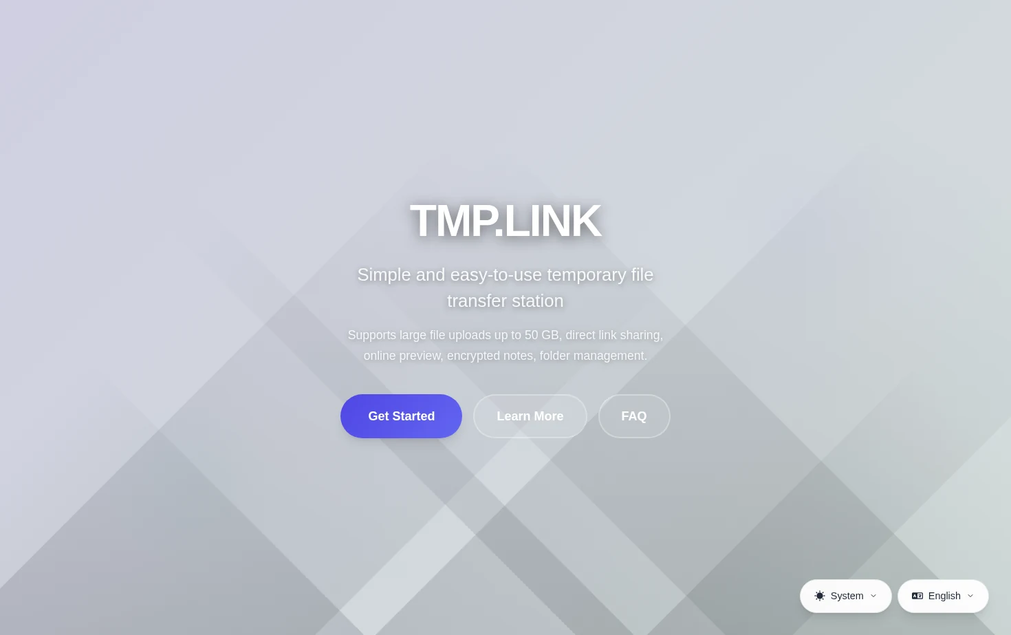 TMP.LINK 页面快照